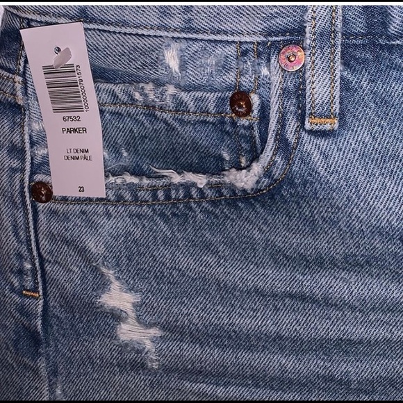 Agolde Parker shorts (through aritiza) - Picture 2 of 2